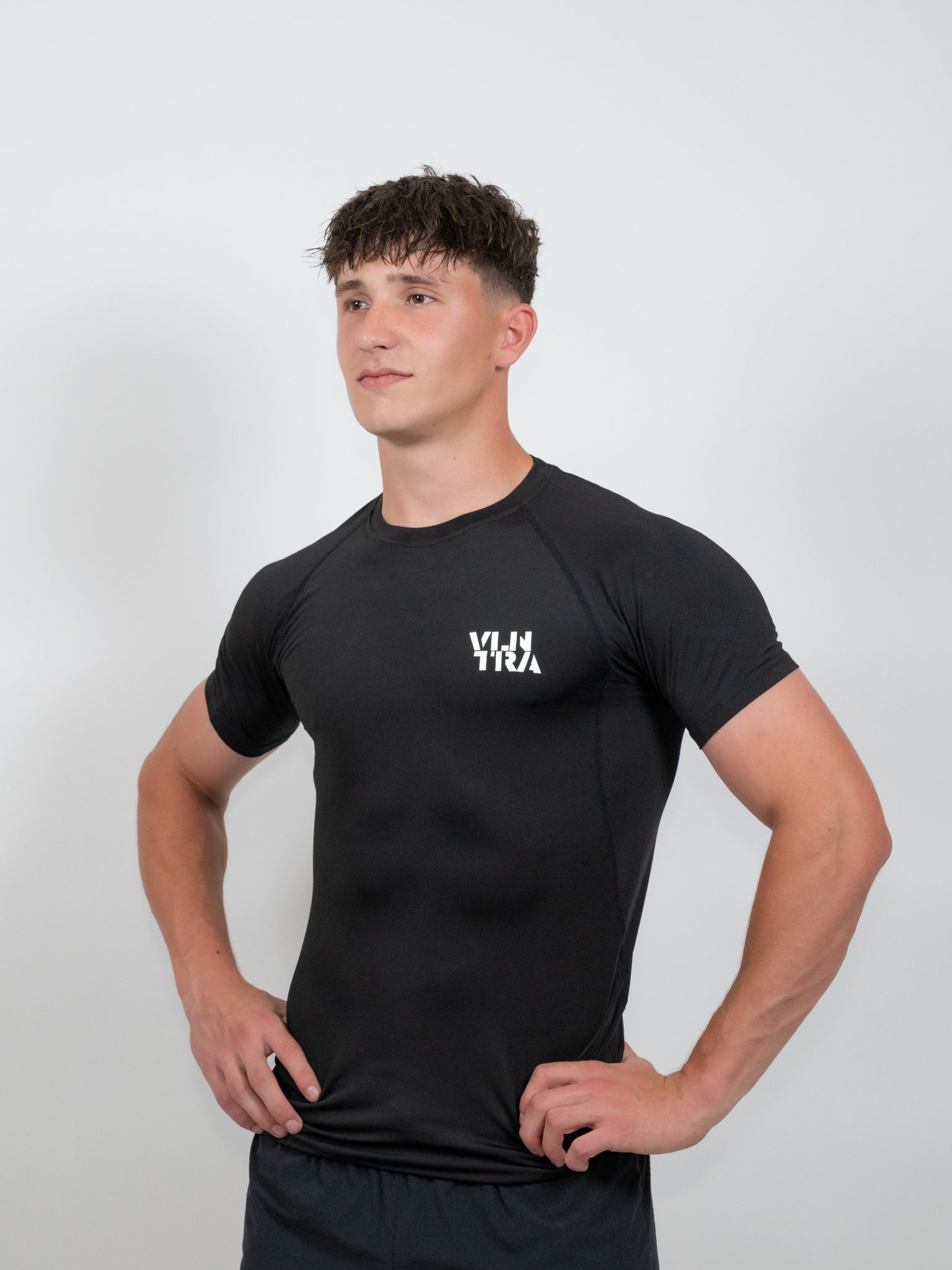 Compression Shirt Zwart