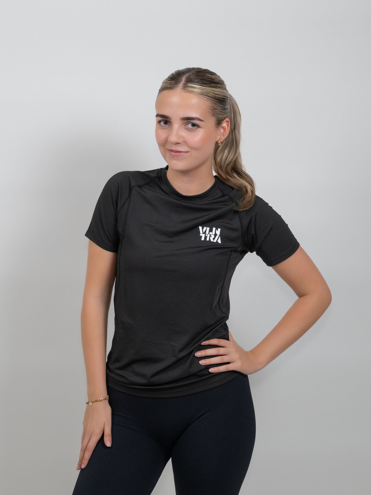 Compression Shirt Zwart