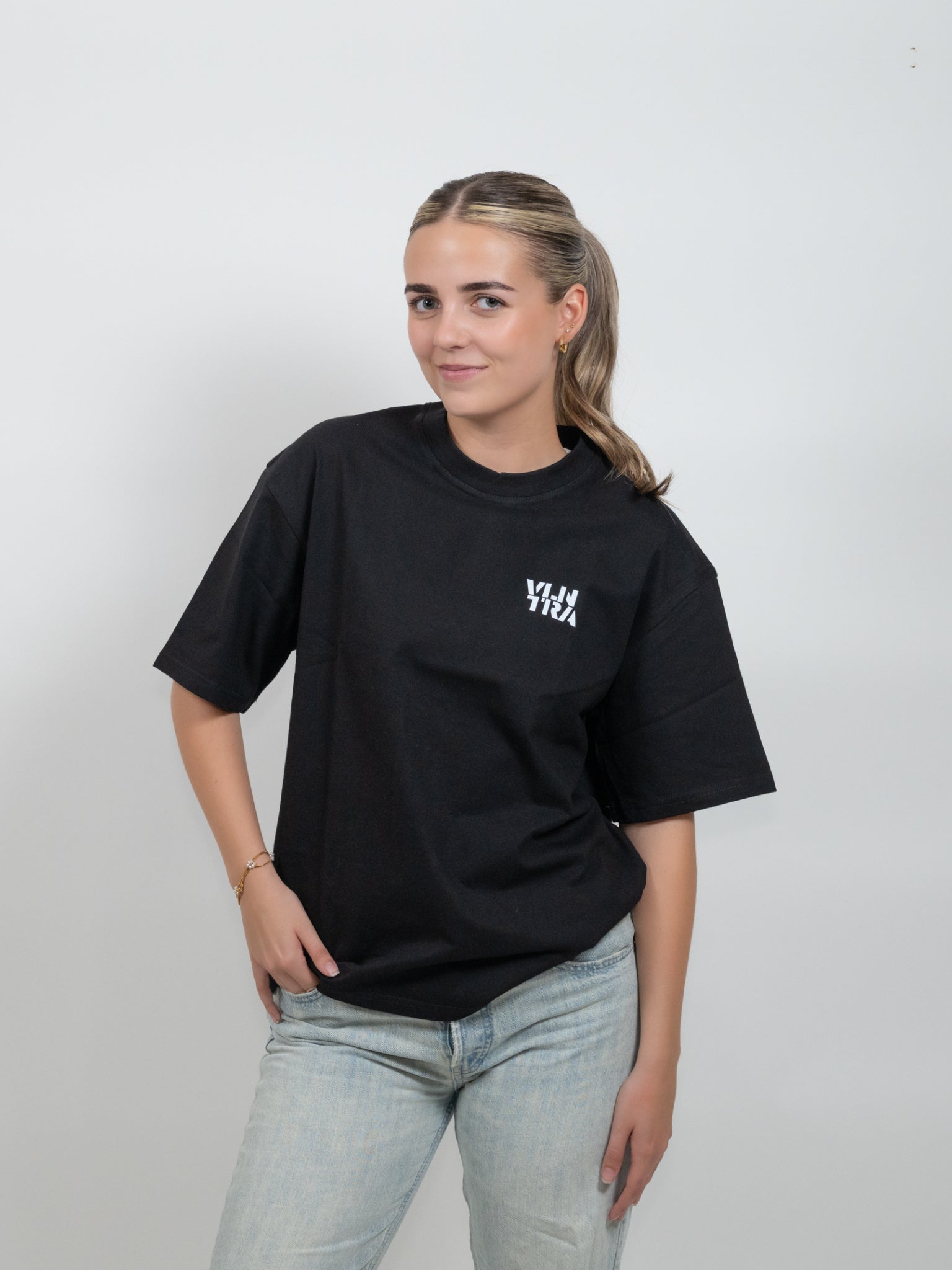 Oversized Shirt Zwart